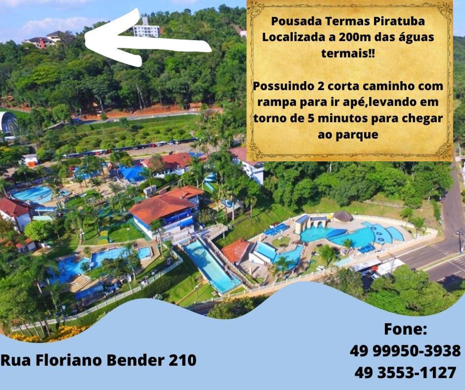 Pousada Termas Пиратуба Экстерьер фото